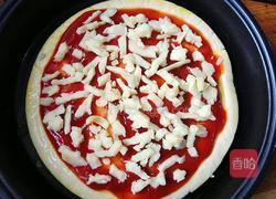 培根烤蘑菇披萨的做法图解6