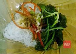 凉拌粉丝菠菜的做法图解6