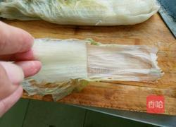 酸菜炒粉条的做法图解3