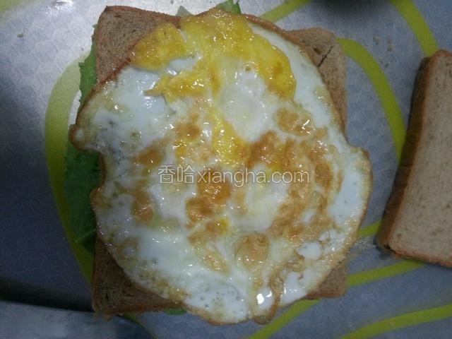 铺上鸡蛋