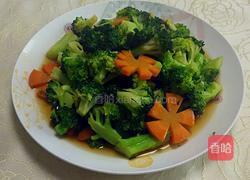 清炒西兰花的做法图解8