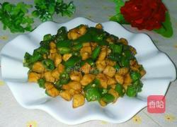 青椒爆炒鸡丁的做法图解8