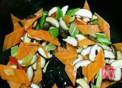 香菇胡萝卜炒肉的做法图解7