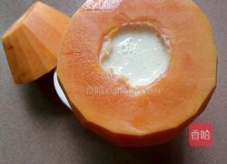 木瓜牛奶冻的做法图解7