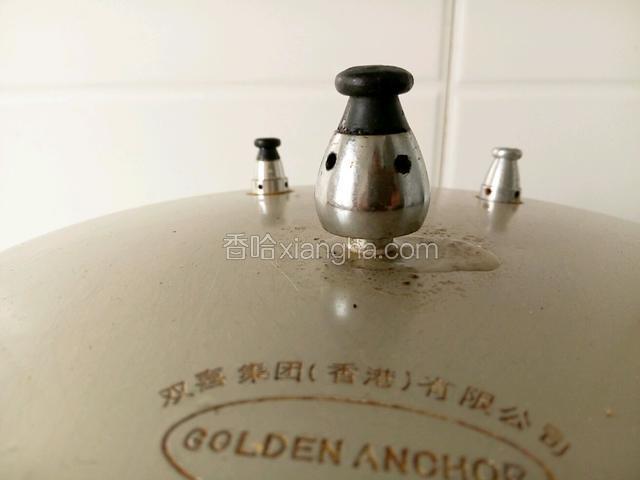 盖盖冒气后，煮30分钟，时间到后，自然排完蒸汽，开盖加盐调味即可