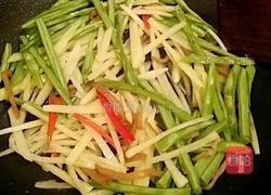 刀豆土豆的做法图解4