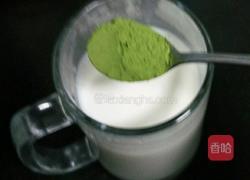抹茶拿铁的做法图解2