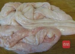 爆炒大肠的做法图解1