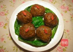 狮子头的做法图解9