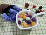 甜酒彩色小汤圆的做法[图]
