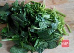菠菜鸡蛋汤的做法图解1