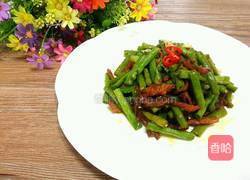 豆角炒肉丝的做法图解12