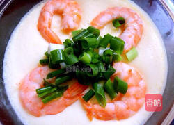 虾蒸鸡蛋羹的做法图解4