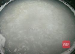 虾米青菜粥的做法图解3