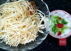 家常炒饼丝的做法图解2