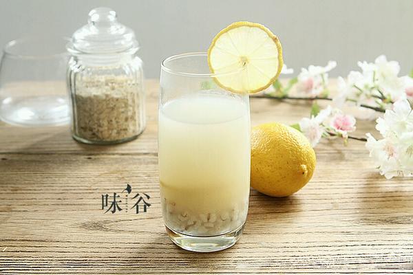 柠檬薏米水