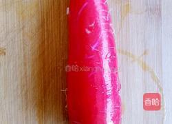 糖醋红水萝卜的做法图解1