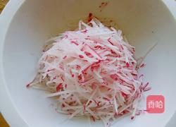 糖醋红水萝卜的做法图解3