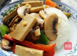 口蘑豆腐饭的做法图解12