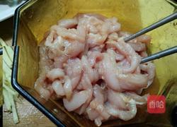 鲜茶树菇炒肉的做法图解3