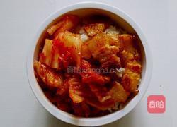 辣泡菜拌饭的做法图解6