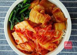 辣泡菜拌饭的做法图解7