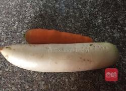 腌萝卜条的做法图解1