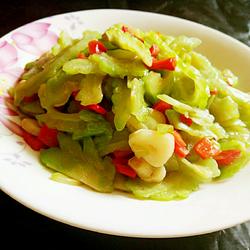 清炒苦瓜的做法[图]