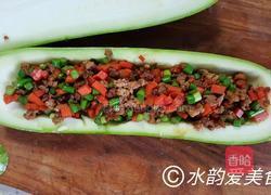 肉末焗西葫芦的做法图解5