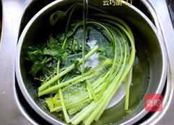 芹菜爆虾尾的做法图解4