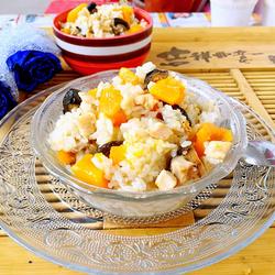 南瓜鸡肉饭的做法[图]