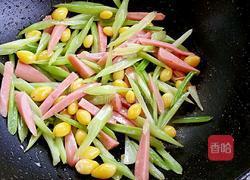 白果炒芹菜的做法图解12