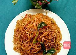 炒面线的做法图解9