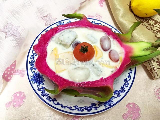 酸奶水果捞