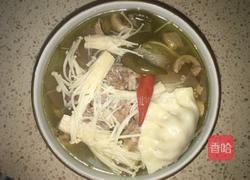 酸萝卜老鸭粉丝汤的做法图解4