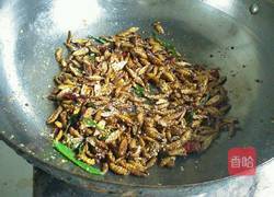 香辣开边蚕蛹的做法图解13