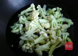 清炒有机花菜的做法图解2