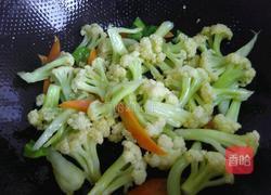 清炒有机花菜的做法图解6