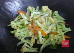 清炒有机花菜的做法图解7