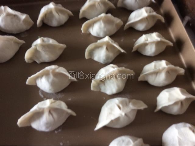 逐个包好