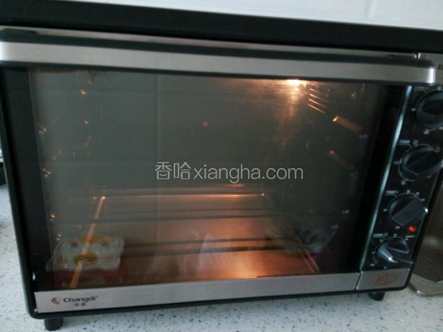 温度设置180度预热10分钟