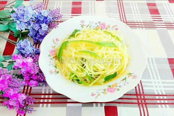 青椒土豆丝