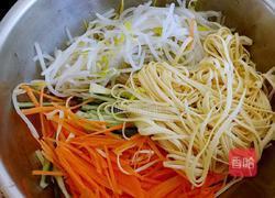 豆芽拌三丝的做法图解6
