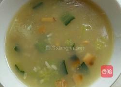 皮蛋黄瓜粥的做法图解6