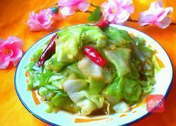 蚝油手撕包菜的做法图解7