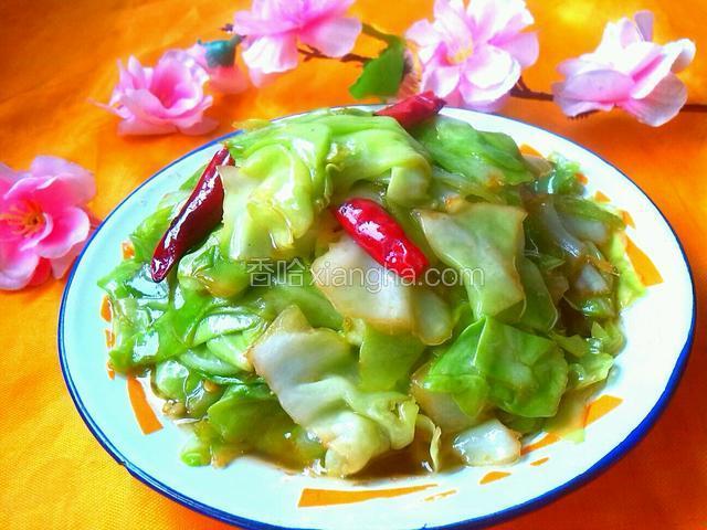 蚝油手撕包菜