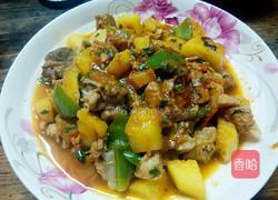 菠萝酸甜排骨的做法图解7