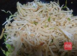 炒饼丝的做法图解8