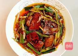 Illustration of stir-fried twice-cooked pork 3