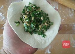 韭菜鸡蛋馅麦穗包子的做法图解11